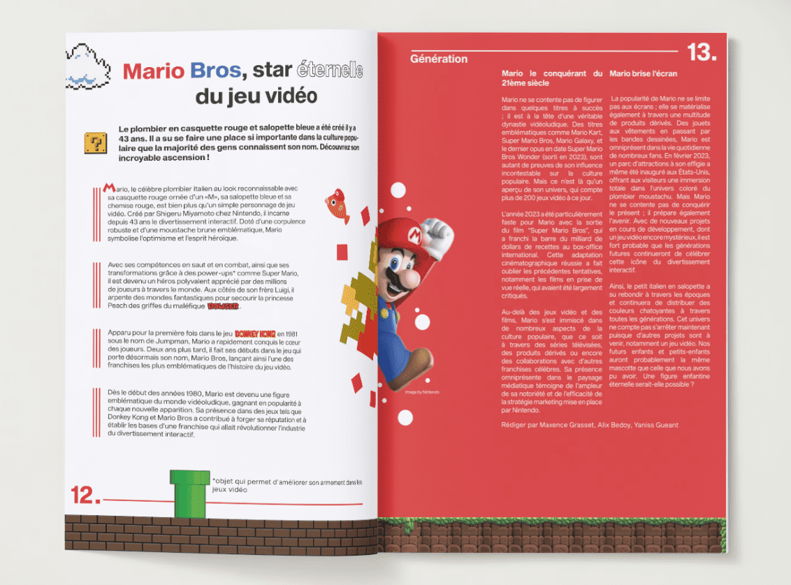 Print Mise en pg Mario 2024